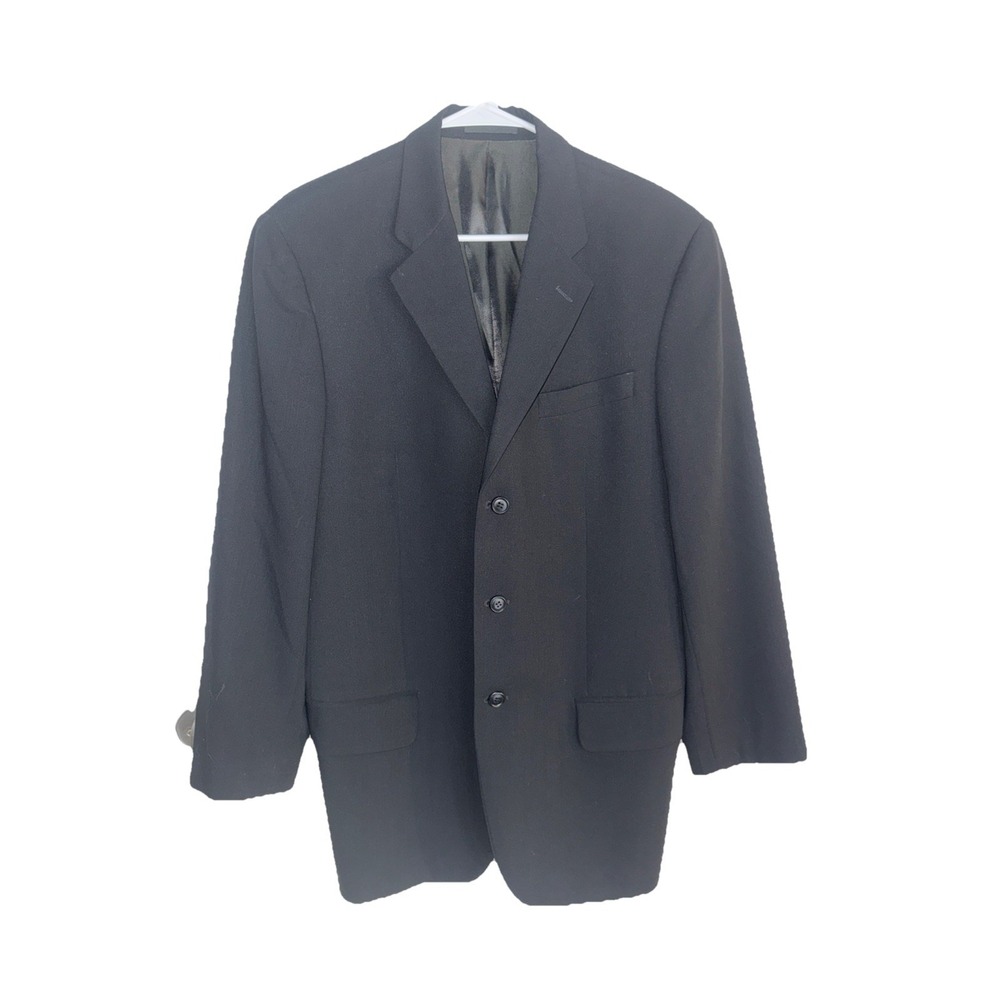 Vintage Calvin Klein Made in Italy Black Single Breasted 42R
